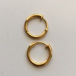 Gold Vermeil Hoops